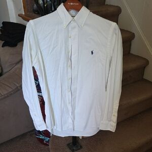 Polo by Ralph Lauren White Casual Button Down Shirt